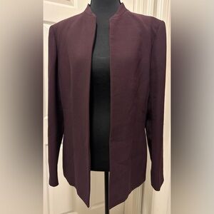 Kasper Purple Tailored Blazer